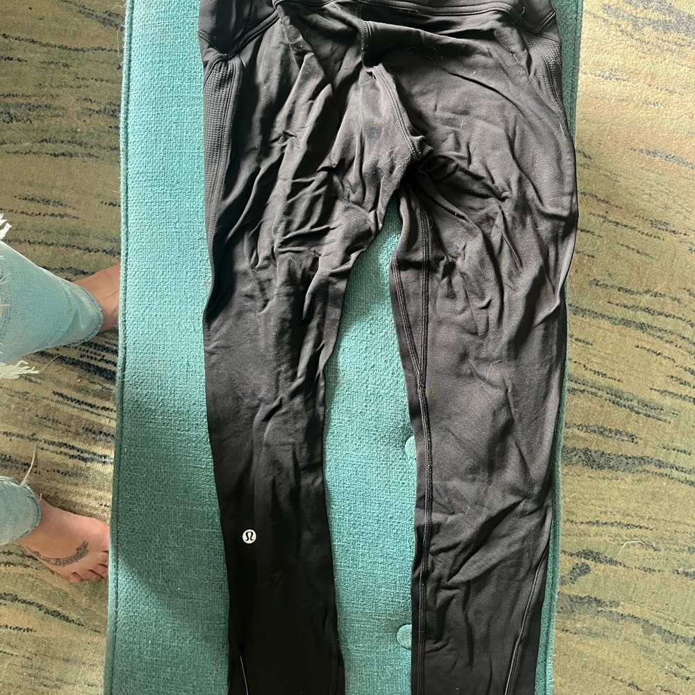Lululemon Fast As Fleece Tight 28" black